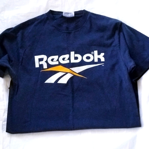Reebok Tops - REEBOK Vintage Men's Short Sleeve T-shirt Size M Blue